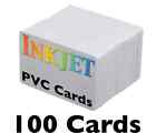 New Listing100 Inkjet PVC Cards - For Epson & Canon Inkjet Printers from Brainstorm ID