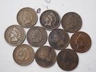 Cull Lot of 10 Indian Head 1 Cents - ***FREE SHIPPING*** Lot 10 - 5/1