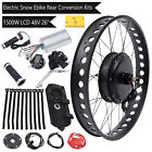 Ebike Fat Tire Bicycle Rear Hub Motor Conversion Snow Wheel Kit For 26