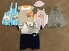 Lots of 6 Items Baby Boys Rompers  Size 6-9 months