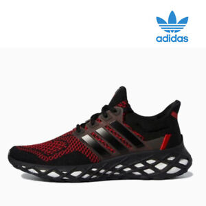ADIDAS ULTRABOOST WED DNA Core Black Vivid Red GY8091 ON SALE ORIGINAL MAN SIZE