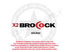 Brocock Vinyl Decal Sticker For Air Rifles BARREL / Case / Gun Safe / Car a