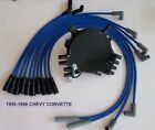 CHEVY CORVETTE 1995-1996 LT1 5.7L OPTISPARK Distributor & BLUE Spark Plug Wires