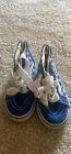 toddler sneakers size 6 gently worn Save the Shark vans 