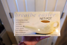 Breathe Easier Neti Pot by Himalayan Institute Nasal Wash Lead Free Ceramic New