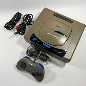 SEGA Sega saturn Console(W/Controller,Cable,Cartridge)HST-3210 NTSC-J Tested JPN
