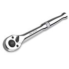 DURATECH 1/4-Inch Drive Ratchet 90-Tooth Quick-Release Ratchet Wrench Reversi