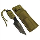 Survival Tactical Combat Military Fixed Blade Hunting Knife w/ Sheath