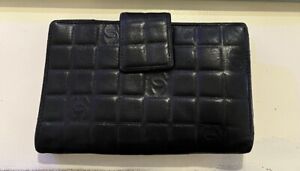 Chanel Black Chocolate Bar Wallet