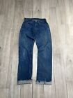 Vintage 1960s Levi 501 Big E Selvaged Jeans Made In USA 32x30