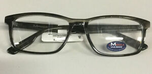 NEW AMERICA USA MADE GRY Eyeglass Frames 55-17-143