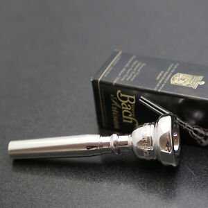 Bach Silver Artisan Trumpet Mouthpiece, 3C NEW! Ships Fast!