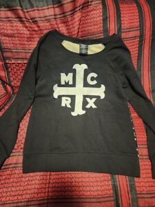 Lace MCR My Chemical Romance Pullover Sweatshirt Lace Back