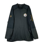 Pittsburgh Steelers Pullover Jacket Onfield Apparel NIKE Dri-Fit Mens 3XL NFL