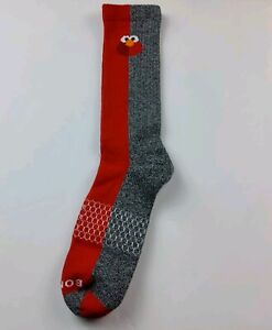 Bombas Sesame Street Elmo Crew Socks Size XL