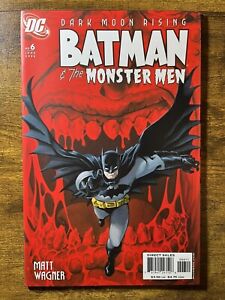 BATMAN AND THE MONSTER MEN 6 MATT WAGNER COVER & STORY DC COMICS 2006