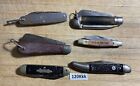 Lot of 6 Vintage Folding Knives_Camillus 1984_Richlands Sheffield_Imperial.