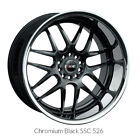 XXR 526 20X9 5-4.5/5-120 35 Offset 73.1mm Bore Chromium Black / SSC Wheel Rim