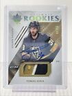 TOMAS HYKA 2018-19 ULTIMATE COLLECTION RPA ROOKIE PATCH RC AUTO /99 Q2187