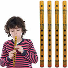 4 Bamboo Flute Wooden C Fipple Transverse 6 Holes Musical Instrument 12.8