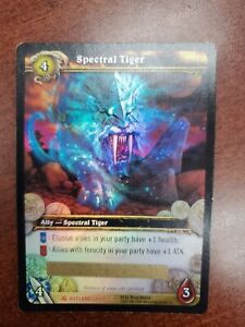 World of Warcraft Spectral Tiger LOOT Fires Of  Outland Unused L@@K
