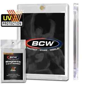 You Pick! BCW Magnetic Card Holder One Touch 35 55 75 Point and/or 100ct Penny