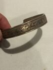 Vintage antique, Chinese Silver Embossed Dragon Cuff Bangle