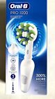 Oral-B Pro 1000 Deep cleaning action  Rechargeable Toothbrush White New