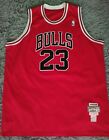 Mens Vintage #23 Michael Jordan Bulls 91-98 MVP Mitchell & Ness Size 4XL Jersey
