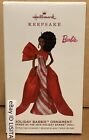 Hallmark 2019 Holiday Barbie Ornament African-American 5th in Series Mint in Box