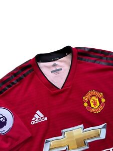 Adidas Manchester United 2018/19 Home Shirt Jersey CG0037 Authentic S #6 POGBA