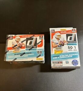 2021 Panini Donruss Football Blaster and Hanger Boxes LOT of 2 New & Sealed!!