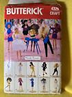 Butterick Barbie, Brooke, Dorcie, Clothes Pattern 4329 Party Dress & 9 Outfits