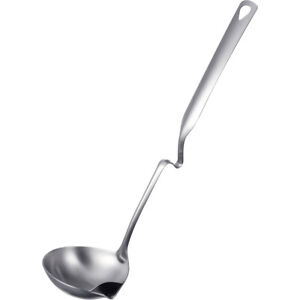 New Listing1PC Premium Multifunctional Cooking Tool Punch Ladle Spoon Gravy Separator Spoon