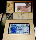 China Hong Kong 2004 Currency stamp + Banknote PACK Same NUMBER