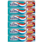 6 Pack - AquaFresh Cool Mint Fluoride Toothpaste Cavity Protection 5.6 Oz Each