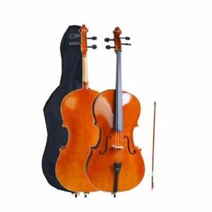Hot Sale High Quality 4/4 Full Size BassWood Cello Set Professional With Bag