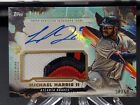 New ListingMICHAEL HARRIS II RC 2023 Topps Inception Rookie Patch Auto RPA /50 Player-Worn