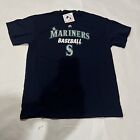 Seattle Mariners T Shirt Men’s XL Majestic MLB Dark Blue New With Tags NWT