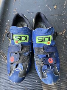 New ListingSIDI Dominator MTB GRAVEL blue cycling shoes Size 42