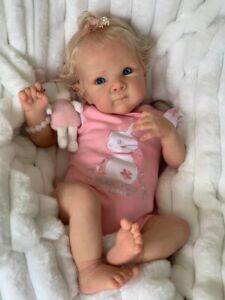 18inch Reborn Baby Bettie Newborn Doll Lifelike Soft Touch Cuddly Baby Multiple