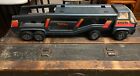 LARGE VINTAGE 70s TONKA PRESSED STEEL CAR CARRIER TOY TRUCK 27 INCHES