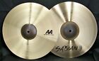 Sabian AA 14” Raw Bell Hi Hat Cymbals/Natural Finish/Model # 21472/Brand New