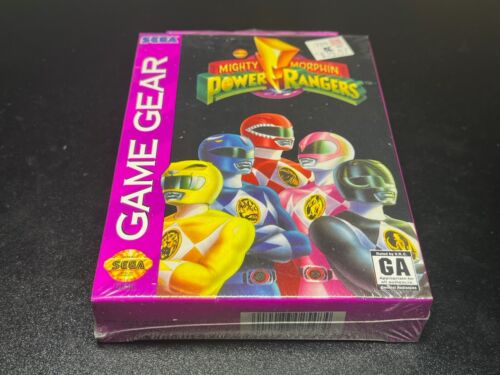 Mighty Morphin Power Rangers (Sega Game Gear, 1994) 🔥Nice Condition🔥Sealed A23