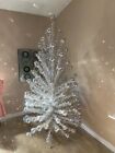 Vintage 6.5 Ft. Pom Aluminum Christmas Tree 121 Branches W/paper Sleeves
