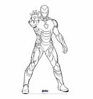 Color Me Iron Man Cardboard Cutout Standup Standee - AVENGERS ENDGAME
