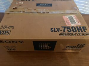Sony VCR New In Open Box SLV-750HF
