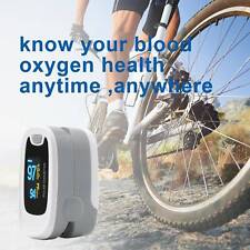 CMS50NA FingerTip Pulse Oximeter Blood Oxygen meter SpO2 Heart Rate Monitor Grey