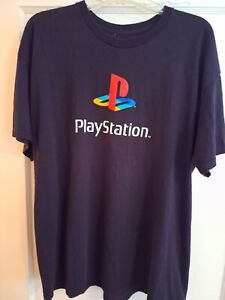 Official PlayStation Men's Black T-shirt Size XLG-vg Condition