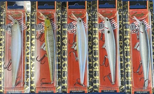 5 LUCKY CRAFT SLENDER POINTER 127MR UP FOR AUCTION(no Reserve)(lot Of 5)